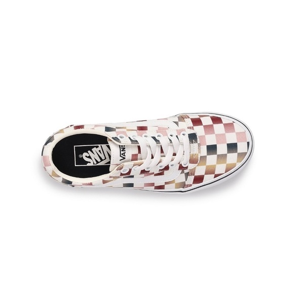 (NWT) Vans Ward Women’s Checkered Shoe - Picture 5 of 16